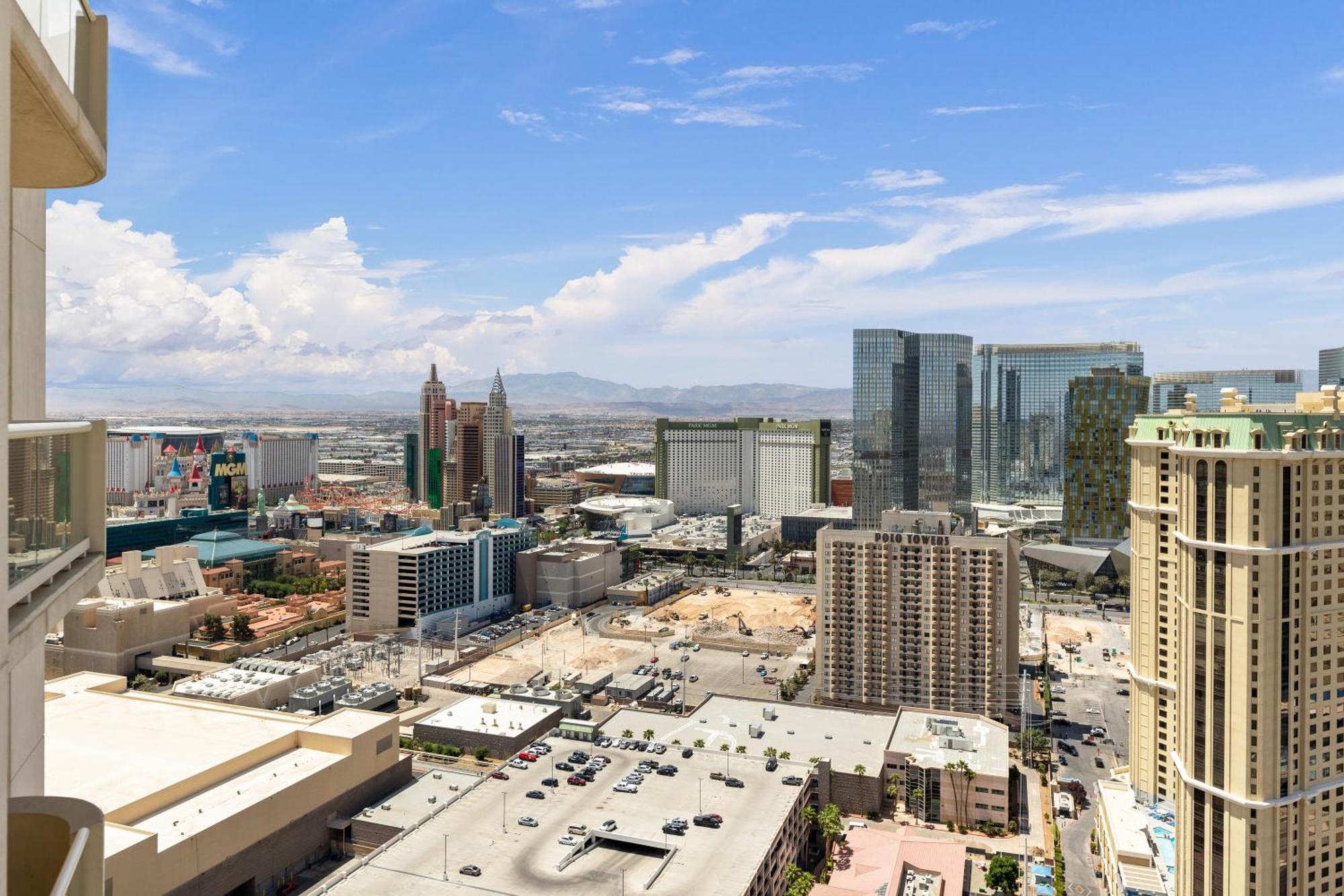 Lucky Gem Penthouse & Luxury Suites At Signature Resort, Balcony Strip View 2605 Las Vegas Buitenkant foto