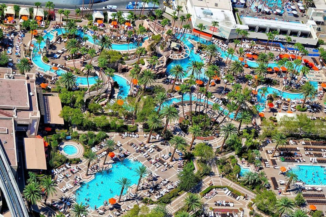 Lucky Gem Penthouse & Luxury Suites At Signature Resort, Balcony Strip View 2605 Las Vegas Buitenkant foto