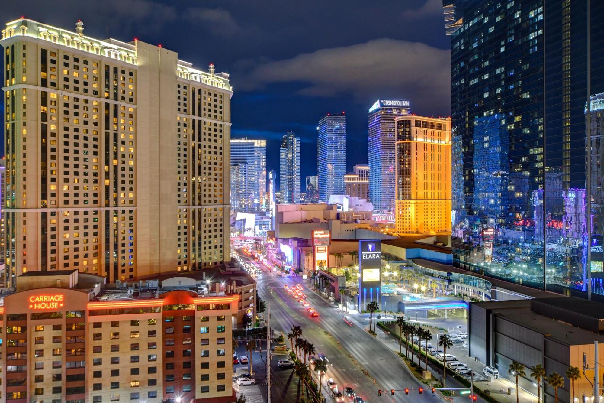 Lucky Gem Penthouse & Luxury Suites At Signature Resort, Balcony Strip View 2605 Las Vegas Buitenkant foto